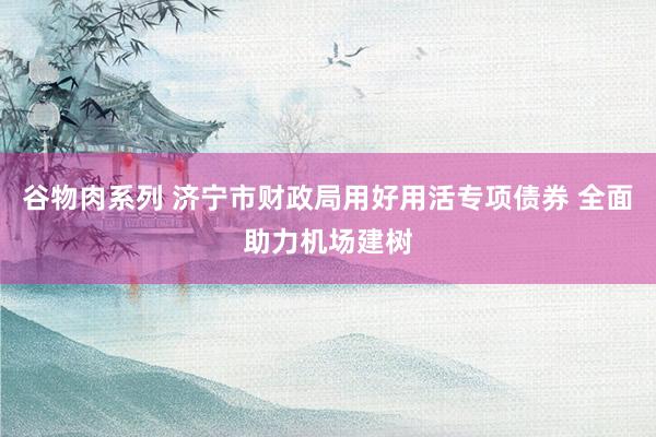 谷物肉系列 济宁市财政局用好用活专项债券 全面助力机场建树