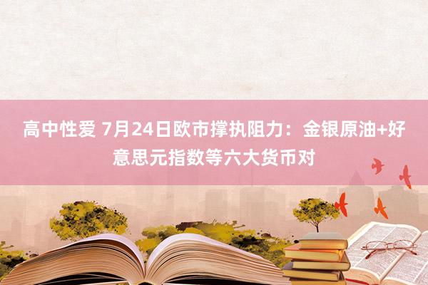 高中性爱 7月24日欧市撑执阻力：金银原油+好意思元指数等六大货币对