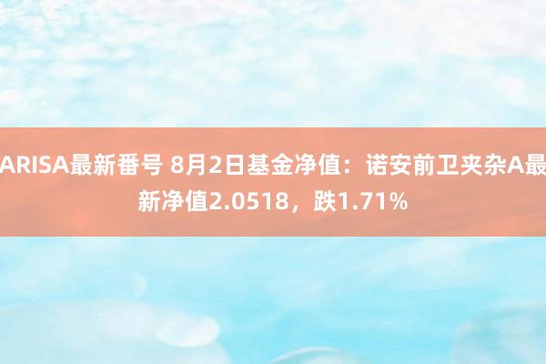 ARISA最新番号 8月2日基金净值：诺安前卫夹杂A最新净值2.0518，跌1.71%