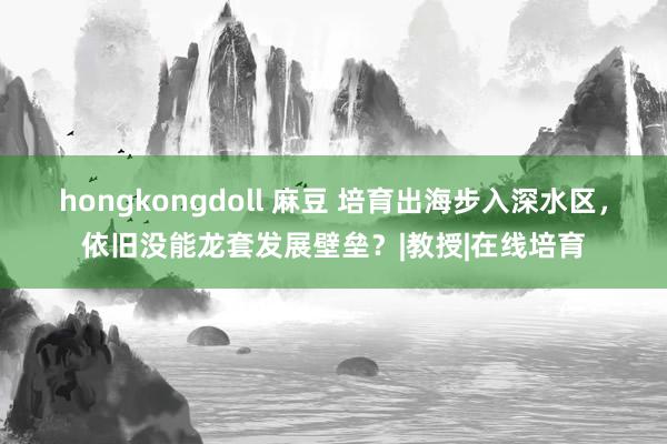 hongkongdoll 麻豆 培育出海步入深水区，依旧没能龙套发展壁垒？|教授|在线培育